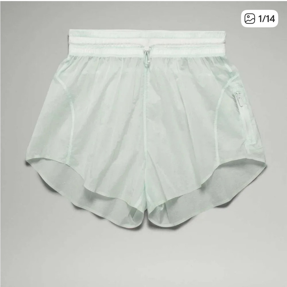 Lululemon Step Out High Rise Short 3" Ocean Air 28707